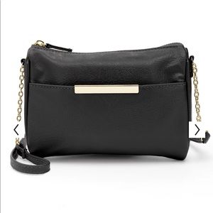 Black SafeKeeper RFID Blocking Crossbody